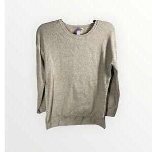 Francesca's Beige Pullover Sweater‎ Embellished Seams NWT MSRP $48 Size Small